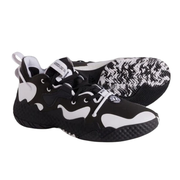 Adidas Men\'s Black/White Harden Vol. 6 Basketball Shoe main image 7